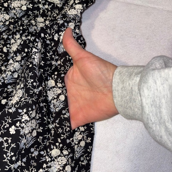 Anthropologie Katerina button front Floral Print boho Short Sleeve Romper XL - Picture 11 of 14